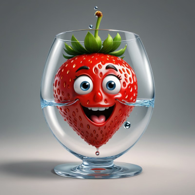 Strawberry Smile Glass Profile Picture